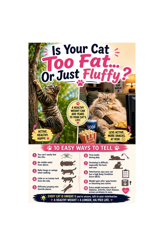Is Your Cat Too Fat… Or Just Fluffy?